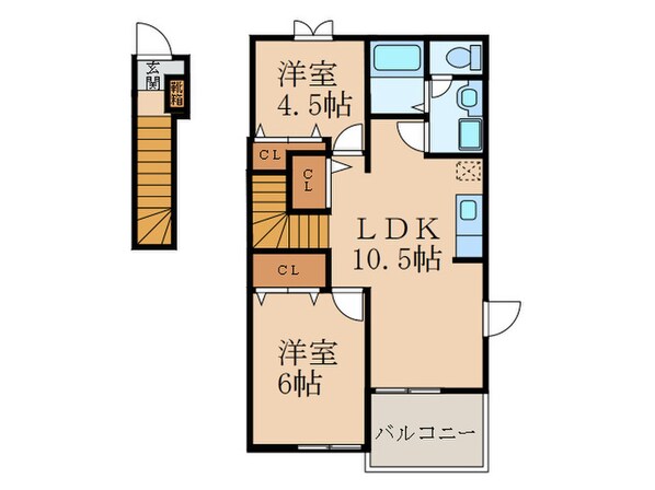 グレイスフル高蔵の物件間取画像